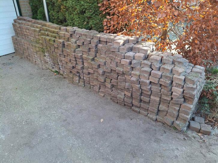 Koppelstones 10x10x5 - ca. 14 m², Tuin en Terras, Tuinhekken en Hekwerk, Gebruikt, Ophalen
