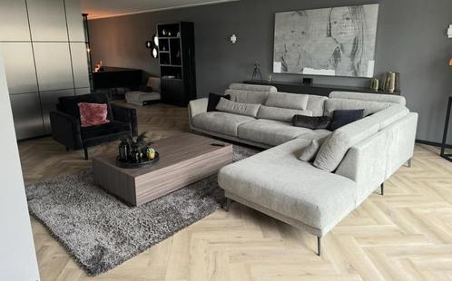 eetkamer en salontafel set HPL, Huis en Inrichting, Tafels | Salontafels, Zo goed als nieuw, 50 tot 75 cm, 50 tot 100 cm, 200 cm of meer