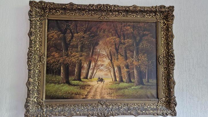 Klassiek olieverfschilderij, Antiek en Kunst, Kunst | Schilderijen | Klassiek, Ophalen