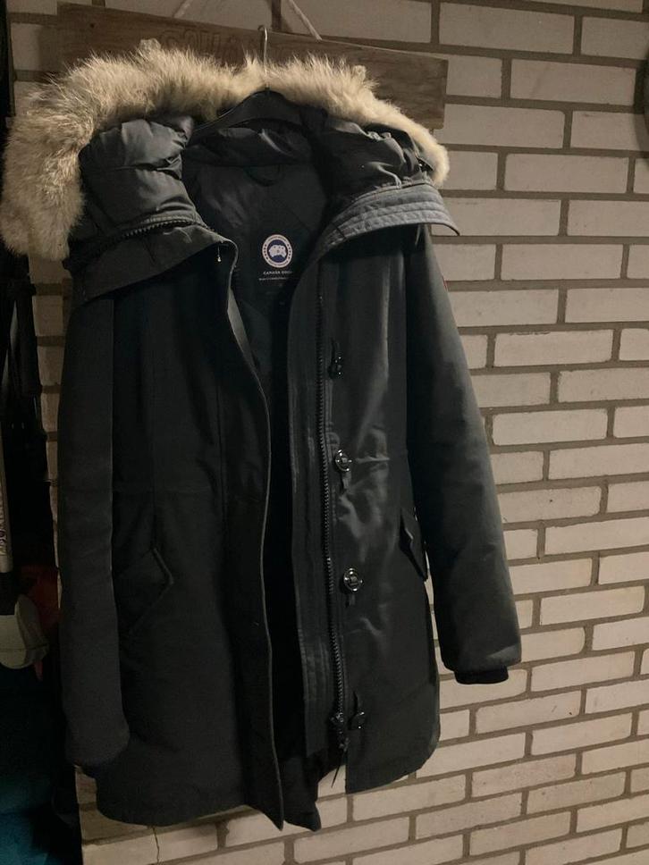 Originele Canada Goose Winterjas Zwart Maat M, Kleding | Heren, Jassen | Zomer, Gedragen, Maat 48/50 (M), Zwart, Ophalen