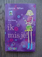 Kluitman Jonna & Milan meisjes boek Ik mis je!, Ophalen of Verzenden, Zo goed als nieuw, Eva Susso