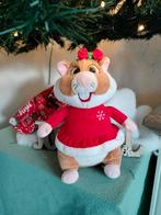 Ah kerst hamster knuffel, Ophalen of Verzenden, Zo goed als nieuw, Overige typen