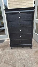 Leuke brocante ladekast met 6 lades, Huis en Inrichting, Kasten | Ladekasten, Ophalen, 50 tot 100 cm, Zo goed als nieuw, 3 of 4 laden