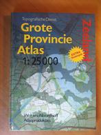 Grote Provincie Atlas Zeeland + extra stratengids 1:25000, Nederland, Gelezen, 2000 tot heden, Ophalen of Verzenden