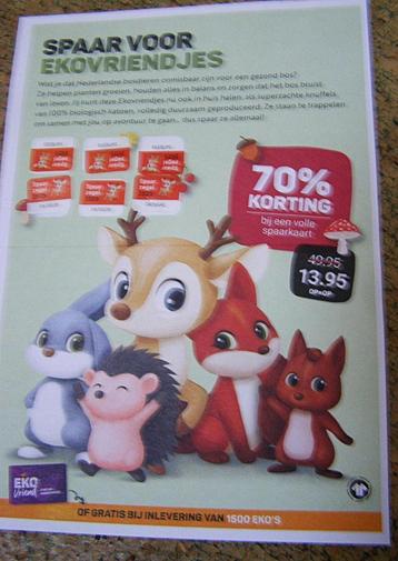 eko vriendjes ekoplaza 70 procent korting bio knuffels beschikbaar voor biedingen
