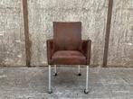 NU IN DE OUTLET! Oviedo verrijdbare stoelen - Nieuw in doos, Huis en Inrichting, Metaal, Bruin, Nieuw, Ophalen of Verzenden