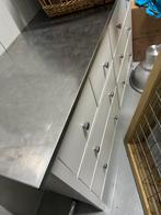 Metalen/RVS blad voor op Hemnes kast IKEA, Huis en Inrichting, Kasten | Dressoirs, Ophalen, Gebruikt, 100 tot 150 cm, Metaal