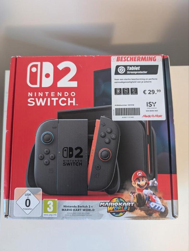 Nintendo Switch 2 + Zelda Breath of the Wild, Cyberpunk e.a., Spelcomputers en Games, Spelcomputers | Nintendo Switch, Zo goed als nieuw