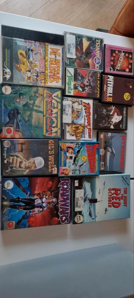 Originele MSX Games Collectie - Compleet!, Spelcomputers en Games, Games | Overige, Zo goed als nieuw, 1 speler, Vanaf 3 jaar