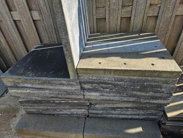Betontegels 60x60x5cm antraciet ZVK zonder facet beschikbaar voor biedingen