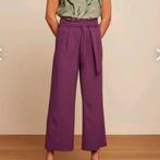 King Louie Neva cropped pants 36, Kleding | Dames, Ophalen of Verzenden, Nieuw, Maat 36 (S), Geel