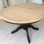 Uitschuifbare bolpoot eettafel in landelijke style, Huis en Inrichting, Tafels | Eettafels, 200 cm of meer, Zo goed als nieuw