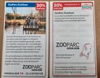ZooParc Overloon 30% korting, Tickets en Kaartjes, Recreatie | Dierentuinen, Kortingskaart, Drie personen of meer