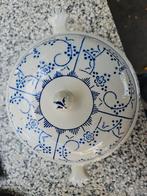 Vintage Keramische Terrine Blauw-Wit Royal Bich, Antiek en Kunst, Antiek | Keramiek en Aardewerk, Ophalen of Verzenden