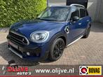 Mini Mini Countryman 2.0 Cooper S E ALL4, Auto's, Mini, Gebruikt, Blauw, Leder en Stof, Plug-in hybride
