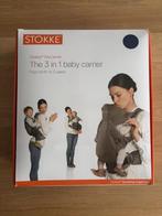Stokke - 3 in 1 draagzak ( blauw), Overige merken, Buik of Rug, Ophalen of Verzenden, Zo goed als nieuw