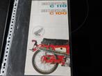 Folder HONDA 50  C100 C110, Fietsen en Brommers, Verzenden, Zo goed als nieuw