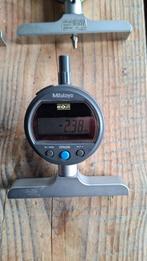 4x Mitutoyo Diepte meter dieptemeter meetklok., Gebruikt, Mitutoyo Nederland BV  Hoofdkantoor Storkstraat 30  3905 KX  Veenendaal