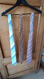 Zijden stropdassen, Met patroon, Zo goed als nieuw, Ophalen, Overige kleuren