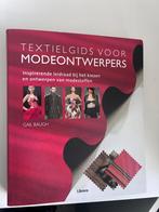 Textielgids voor modeontwerper, Boeken, Gail Baugh, Ophalen of Verzenden, Nieuw, Studie en Technieken