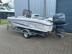 Nette Ranieri Soverato met een Yamaha 115 pk incl. Trailer., Watersport en Boten, Gebruikt, Ophalen, 70 pk of meer, 3 tot 6 meter