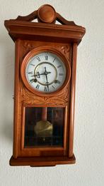 Houten Wandklok met Pendule, Ophalen of Verzenden