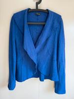 Caroline Biss blauw warm wollen / wol Jasje / vest - Maat 38, Kleding | Dames, Maat 38/40 (M), Blauw, Ophalen of Verzenden, Zo goed als nieuw