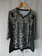 3 T-shirts met lange mouwen, Zwart, Maat 42/44 (L), Ophalen of Verzenden, Zo goed als nieuw