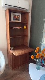 Secretaire kast. Retro Ikea. Bruin. Massief hout., Huis en Inrichting, Kasten | Boekenkasten, Ophalen, 50 tot 100 cm, Zo goed als nieuw