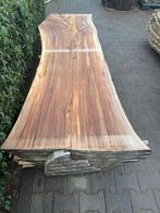 Zeer mooi iepenhout 245x70x4cm, Ophalen, Planken, Zo goed als nieuw, Hardhout