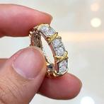 Zilveren trouwringen - Elize - 18 karaat verguld, Beyondthepaintingstudio@gmail.com, Nieuw, Dame of Heer, Met edelsteen