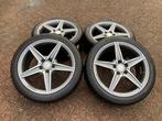 18 inch originele Mercedes C W205 AMG velgen + winterbanden, Auto-onderdelen, Ophalen, 18 inch, Gebruikt, Banden en Velgen