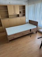 Bed met electrische latten bodem en nieuwe matras, 100 cm, Eenpersoons, 210 cm, Ophalen of Verzenden