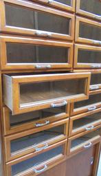 fourniturenkast ladekast apothekerskast winkelkast, Gebruikt, 5 laden of meer, Glas, 150 tot 200 cm