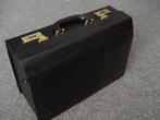 koffer leer voor naar kantoor, Sieraden, Tassen en Uiterlijk, Koffers, Ophalen of Verzenden, Zo goed als nieuw, Minder dan 35 cm