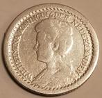 10 Cent 1912 Hoge Kroon ( Fr ), Postzegels en Munten, Munten | Nederland, Zilver, Ophalen of Verzenden, 10 cent, Koningin Wilhelmina