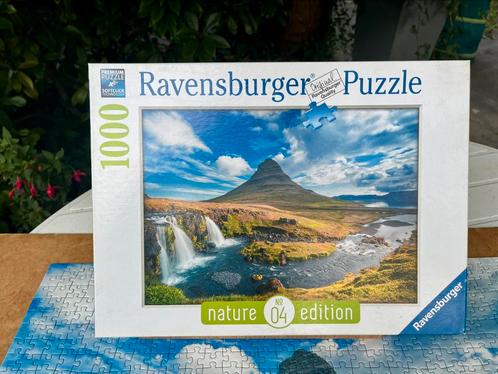 Ijsland puzzel. Ravensburger 1000. 4e puzzel gratis, Hobby en Vrije tijd, Denksport en Puzzels, Zo goed als nieuw, Legpuzzel, 500 t/m 1500 stukjes