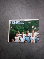 Panini sticker Euro 88 Duitsland. Teamfoto Engeland., Sticker, Zo goed als nieuw, Verzenden