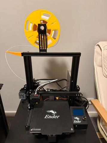 Ender Creality 3 PRO 3D Printer + Filament beschikbaar voor biedingen