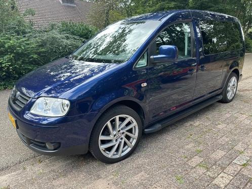 Volkswagen Caddy 1.6 75KW LPG Maxi 2009 recente APK 7 pers., Auto's, Bestelauto's, Particulier, Lichtmetalen velgen, Navigatiesysteem