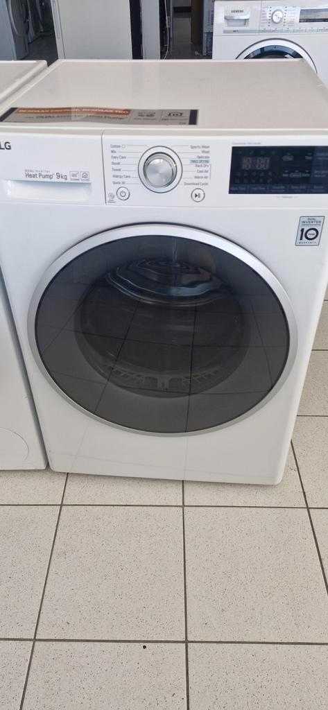 LG Warmtepompdroger 9kg - Tweede Kans, Witgoed en Apparatuur, Wasdrogers, Gebruikt, Condens, Voorlader, 8 tot 10 kg, 85 tot 90 cm