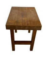 Vintage Plantentafeltje Bijzettafel Uniek Jaren 60 Design, Ophalen, Minder dan 55 cm, Gebruikt, Rechthoekig