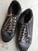 Zwarte Sneakers met Ketting - Maat 40, Kleding | Dames, Schoenen, Zwart, Ophalen of Verzenden, Sneakers of Gympen, Eksept