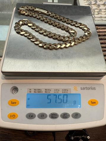 Prachtige 14k gouden dikke cuban / gourmet ketting beschikbaar voor biedingen
