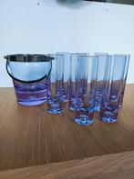 Vintage Ivat glazen en ijsemmer van loodkristal, Ophalen of Verzenden, Zo goed als nieuw, Overige typen