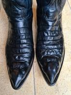Mexicaanse "croco" boots mt 43. Cowboy western laarzen, Ophalen of Verzenden, Gedragen, Zwart, Boots