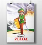 the Legend of Zelda Famicom videogame POSTER, Verzamelen, Posters, Ophalen of Verzenden, Nieuw, A1 t/m A3, Film en Tv