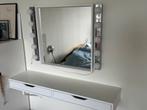 Ikea Make-uptafel met Spiegel en Verlichting, Huis en Inrichting, Ophalen of Verzenden, Gebruikt