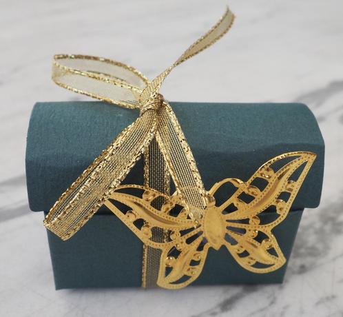 huwelijks bedankjes, vlinder, Kleding | Dames, Trouwkleding en Trouwaccessoires, Nieuw, Accessoires, Groen, Ophalen of Verzenden