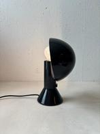 Italiaanse tafellamp zwart space age jaren 70, Ophalen of Verzenden, Gebruikt, Space age